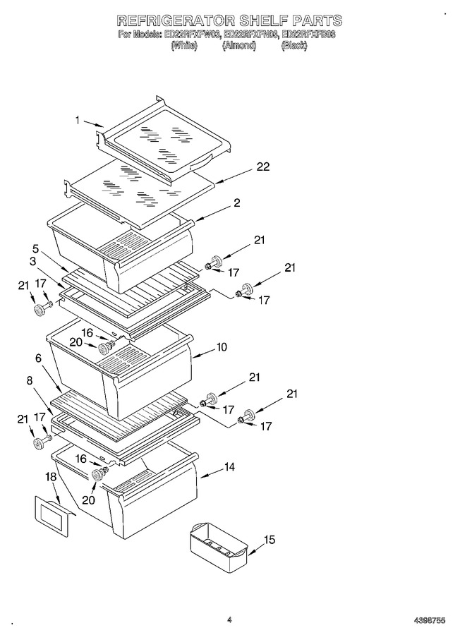 Diagram for ED22RFXFB03