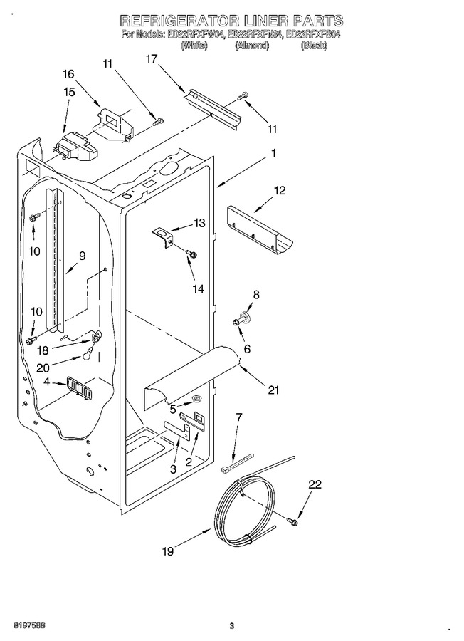 Diagram for ED22RFXFW04