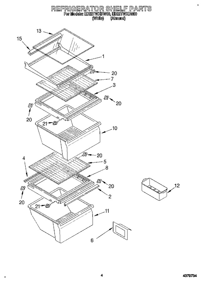 Diagram for ED22TWXDW00