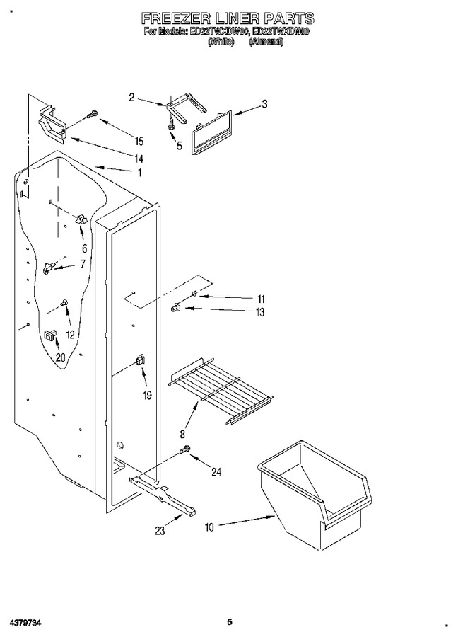 Diagram for ED22TWXDW00