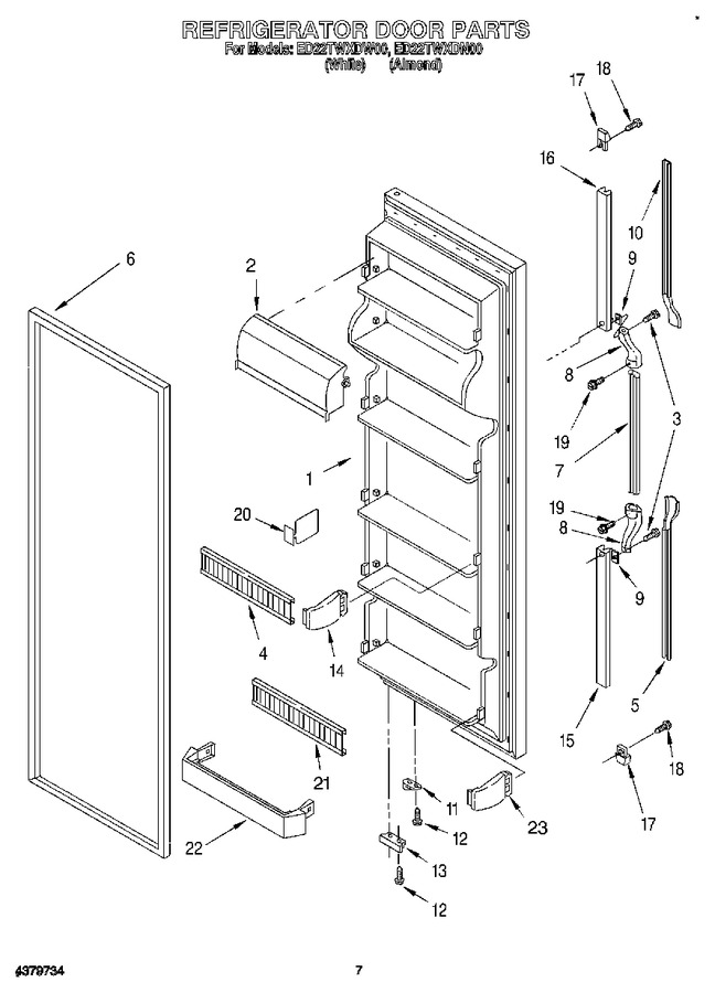 Diagram for ED22TWXDW00