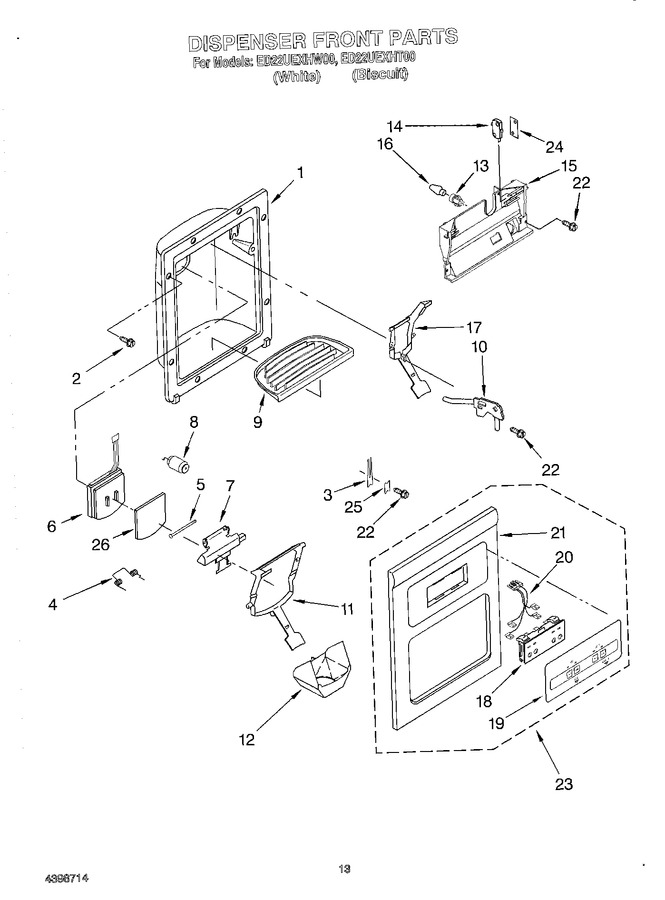 Diagram for ED22UEXHW00