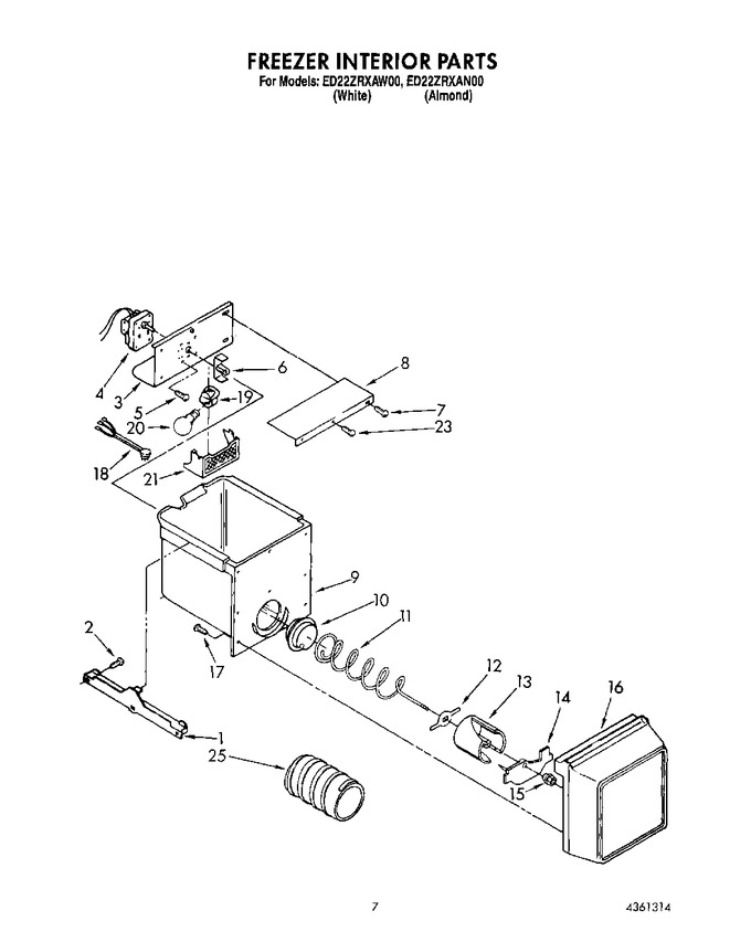 Diagram for ED22ZRXAW00