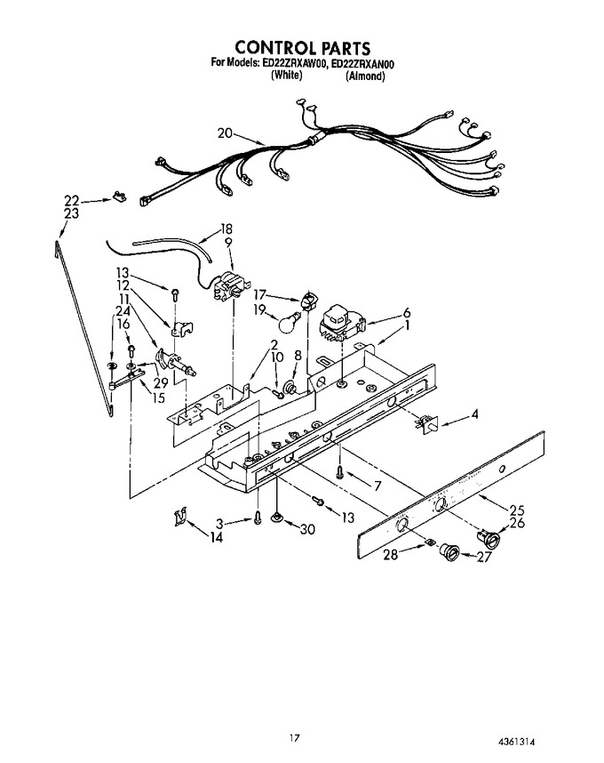Diagram for ED22ZRXAW00