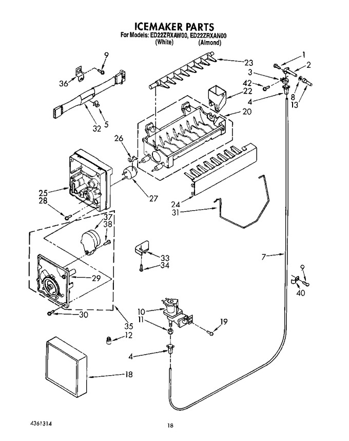 Diagram for ED22ZRXAW00