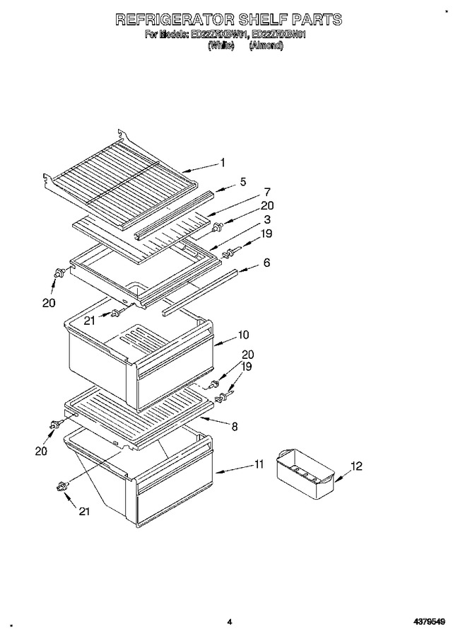 Diagram for ED22ZRXBW01