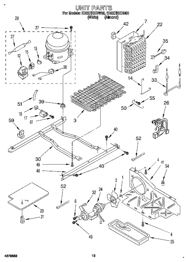 Diagram for ED22ZRXDW00
