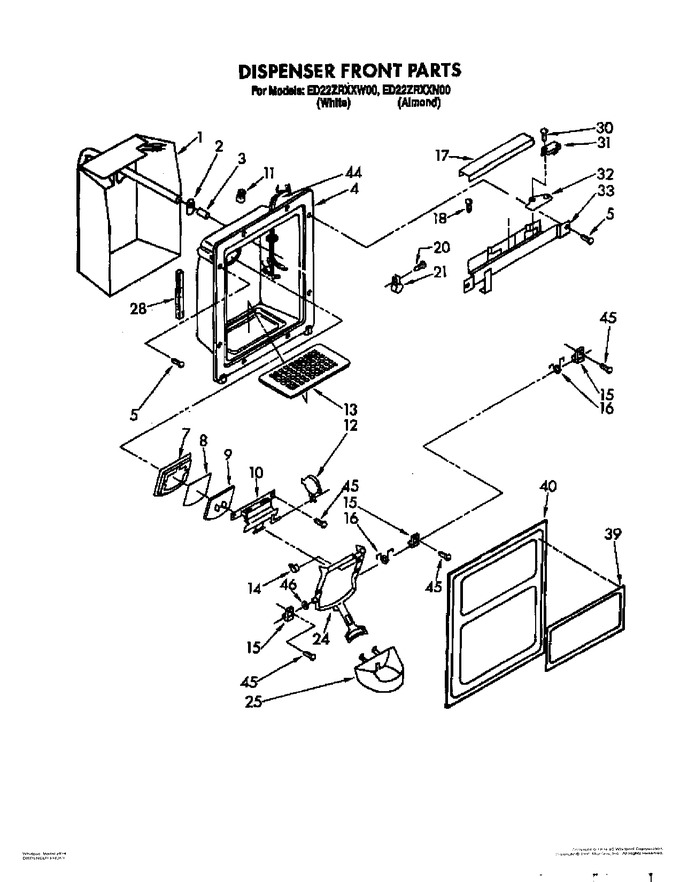 Diagram for ED22ZRXXW00