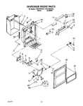 Diagram for 09 - Dispenser Front