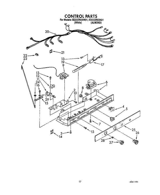 Diagram for ED22ZRXXW01