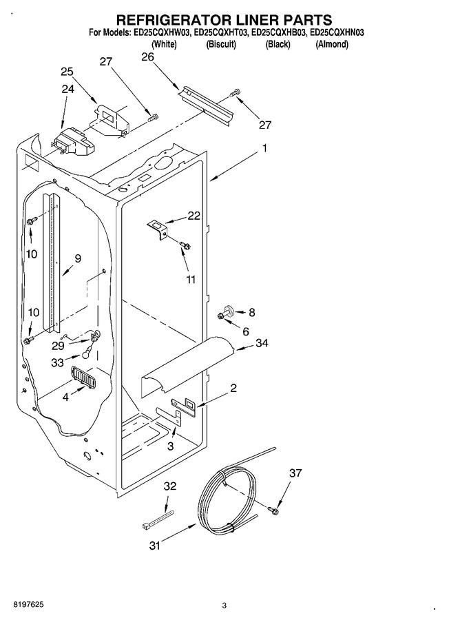 Diagram for ED25CQXHN03