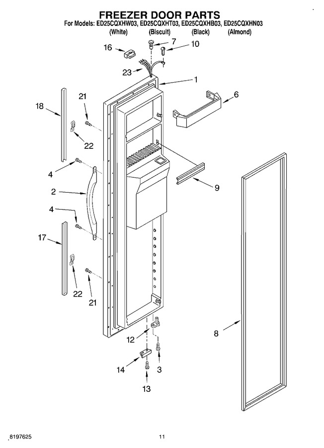 Diagram for ED25CQXHB03