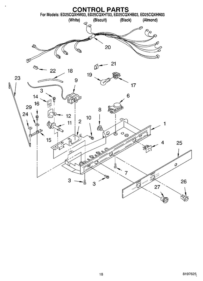Diagram for ED25CQXHB03