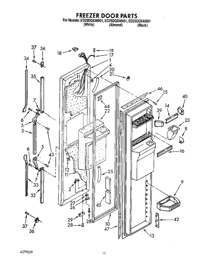 Diagram for ED25DQXAW01
