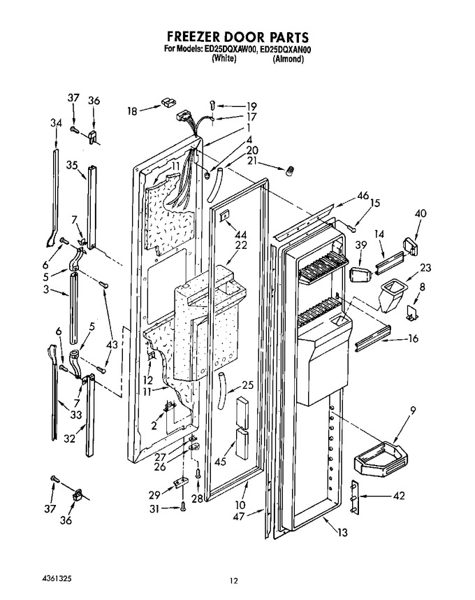 Diagram for ED25DQXAN00
