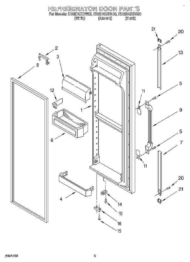 Diagram for ED25DQXDB06