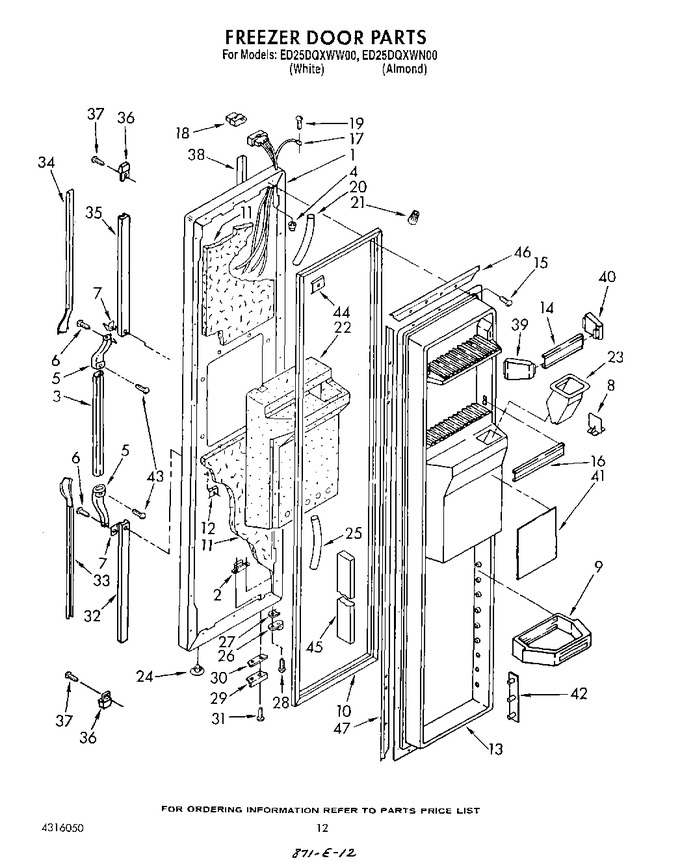 Diagram for ED25DQXWW00