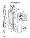 Diagram for 08 - Freezer Door