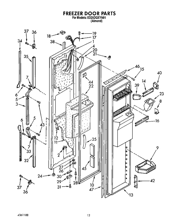 Diagram for ED25DQXYW01