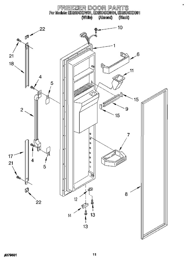 Diagram for ED25DSXDW01