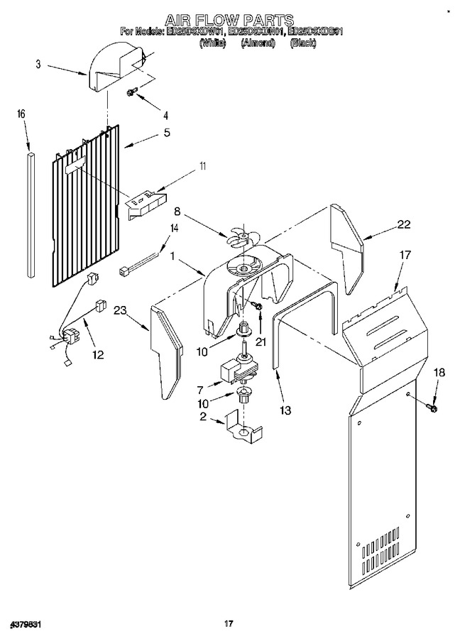 Diagram for ED25DSXDW01