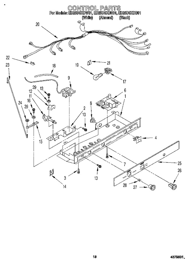 Diagram for ED25DSXDW01