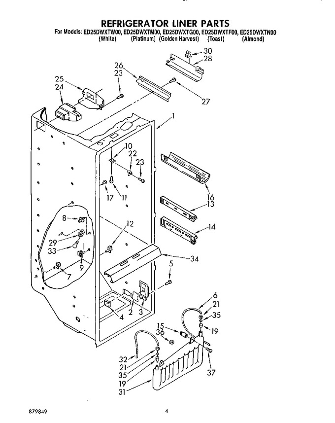 Diagram for ED25DWXTF00