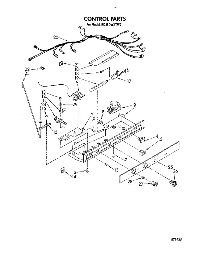 Diagram for ED25DWXTF01