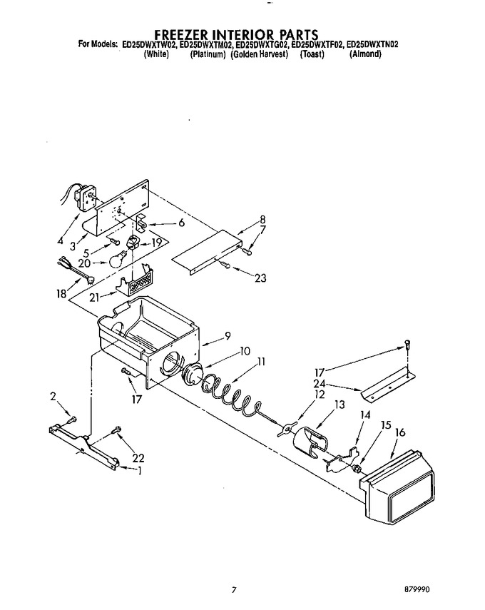 Diagram for ED25DWXTF02