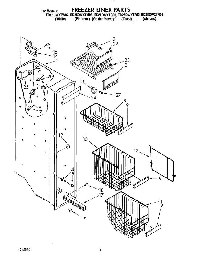 Diagram for ED25DWXTF03