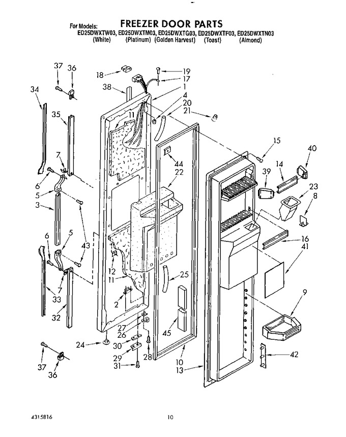 Diagram for ED25DWXTF03