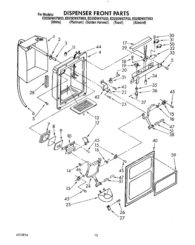 Diagram for ED25DWXTF03