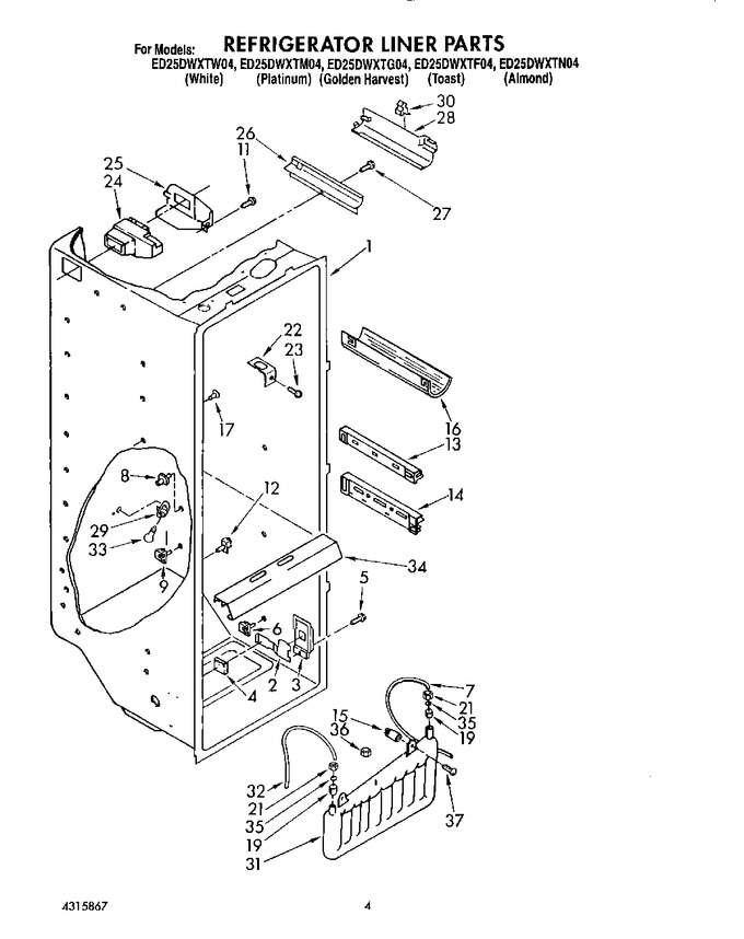 Diagram for ED25DWXTM04