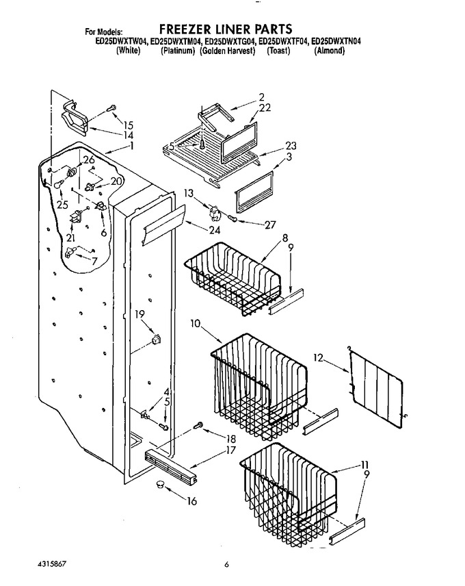 Diagram for ED25DWXTF04
