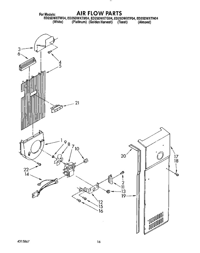 Diagram for ED25DWXTF04