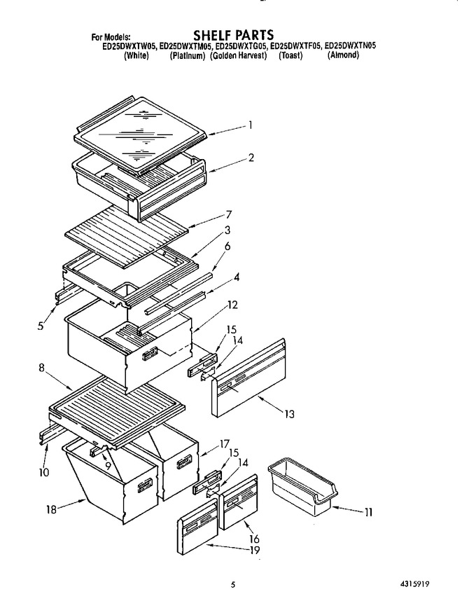 Diagram for ED25DWXTN05