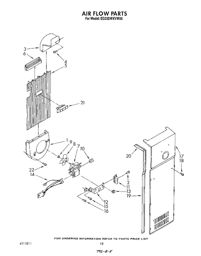 Diagram for ED25DWXVF00
