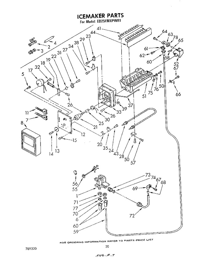 Diagram for ED25EMXPWR1