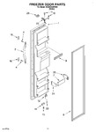 Diagram for 08 - Freezer Door