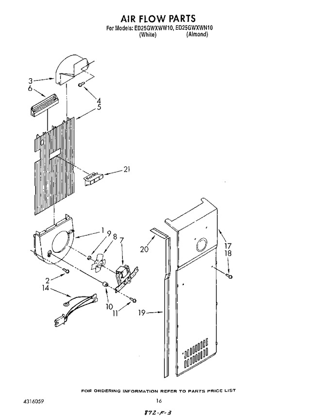 Diagram for ED25GWXWW10
