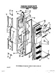 Diagram for 08 - Freezer Door