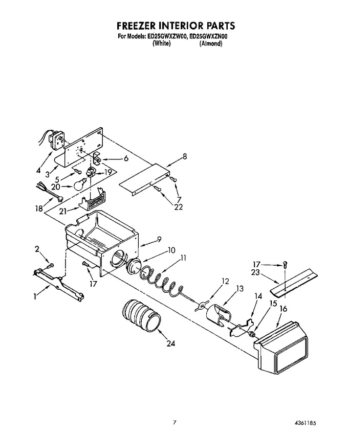 Diagram for ED25GWXZN00