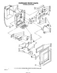 Diagram for 05 - Dispenser Front