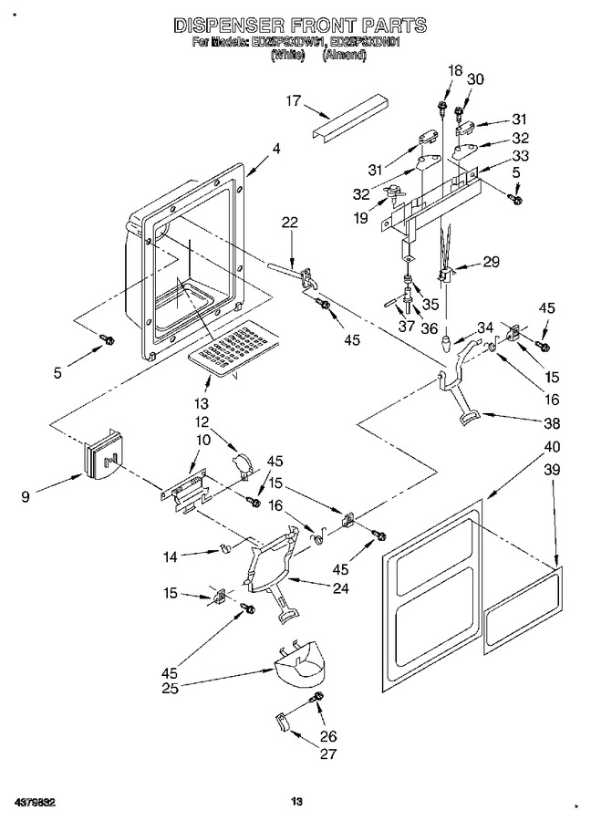 Diagram for ED25PSXDW01