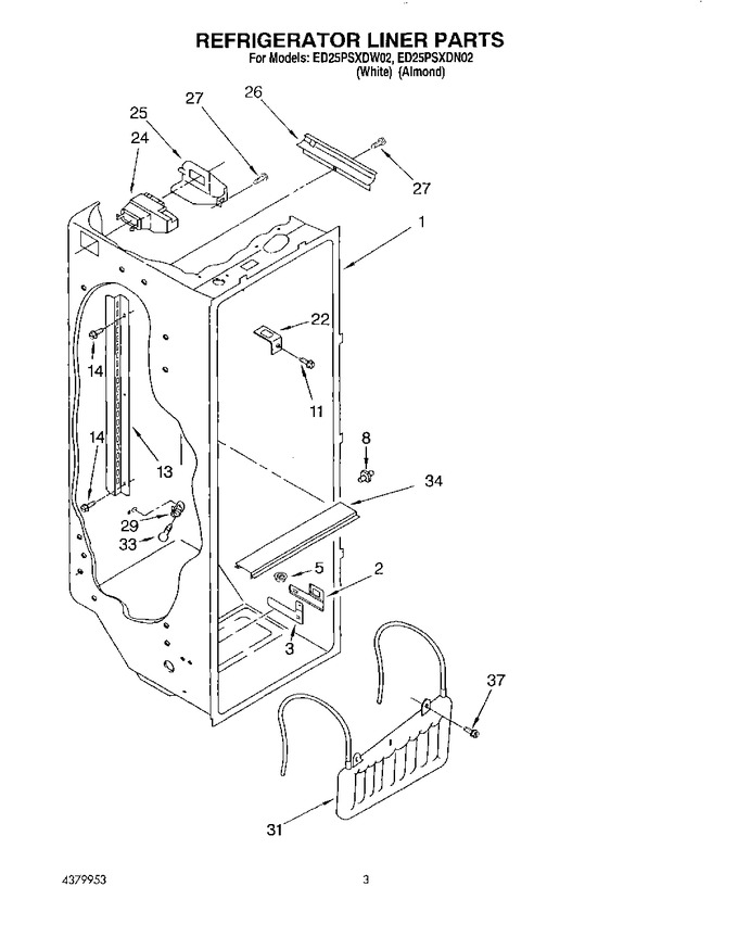 Diagram for ED25PSXDW02