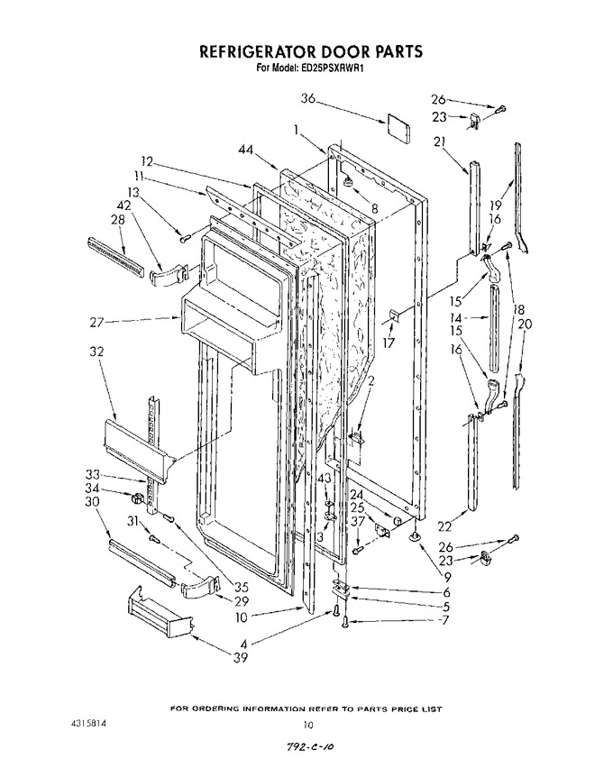 Diagram for ED25PSXRWR1