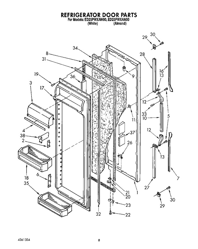 Diagram for ED25PWXAW00