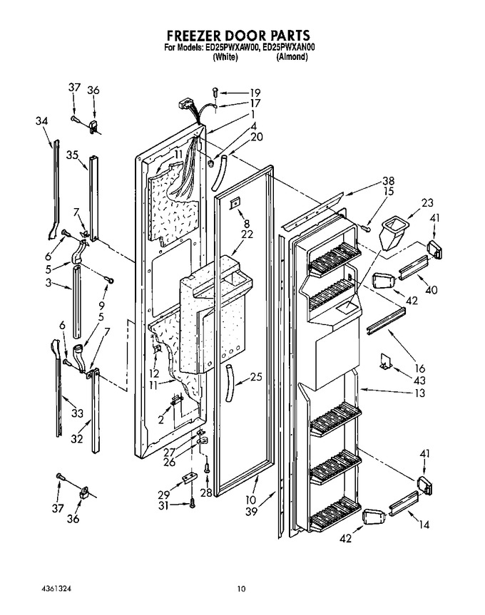 Diagram for ED25PWXAN00