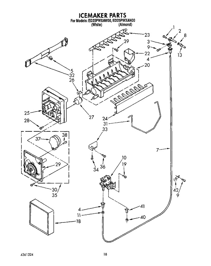 Diagram for ED25PWXAN00