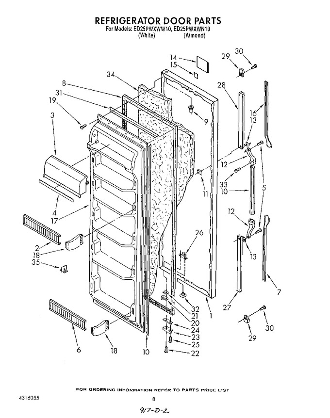 Diagram for ED25PWXWW10